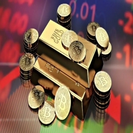 Bitcoin y el oro bailan juntos en medio de la crisis
