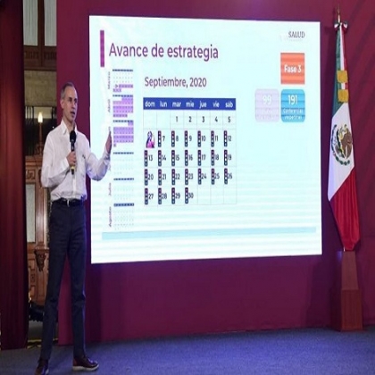 Llevamos 6 semanas consecutivas con reducción de casos de COVID-19 en México: López-Gatell