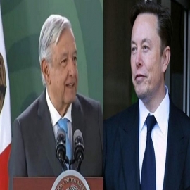CONFIRMA AMLO QUE CHARLARÁ CON EL EMPRESARIO ELON MUSK