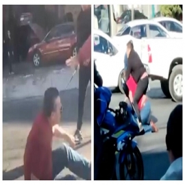 VIDEO: OTRA PELEA DE ALFREDO ADAME Y TAMPOCO GANÓ; ESTA VEZ LO GOLPEÓ UN AUTOMOVILISTA