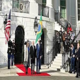 Joe Biden recibe a Luiz Inácio Lula da Silva en la Casa Blanca