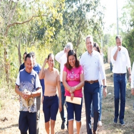 El Alcalde Alejandro Ruz Castro entrega obras en la comisaría de Xmatkuil