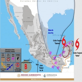 Clima hoy para Cancún y Quintana Roo 6 de octubre de 2020