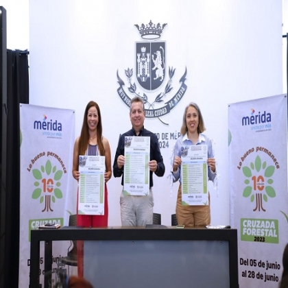 Renán Barrera anuncia la Décima Edición de la Cruzada Forestal en el Municipio