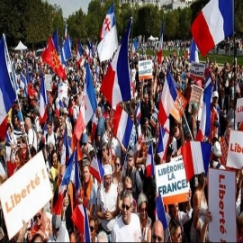Octava semana de protestas contra los ‘Pases de Salud’ en toda Francia