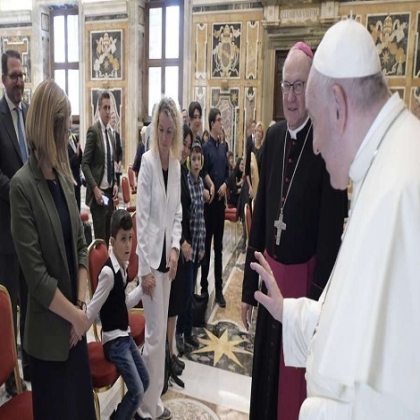 Papa Francisco: Decir gracias a Dios es una hermosa oración