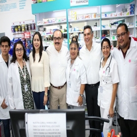 -Visita Clínica Comunitaria Wilma Marín y celebra la atención en salud que se brinda a los yucatecos