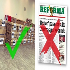 Tunden al Reforma por asegurar que se hizo trampa en la recolección de firmas contra expresidentes