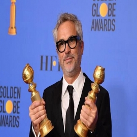 El mexicano Alfonso Cuarón gana el globo de oro al mejor director