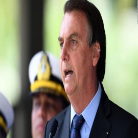 Bolsonaro sostuvo una reunión no agendada con militares