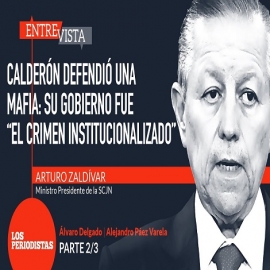 Calderón defendió una mafia: Zaldívar; su Gobierno fue “el crimen institucionalizado”