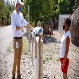 Casa por casa el Gobierno del Estado continúa con la distribución de ayudas alimentarias a 450,000 hogares yucatecos