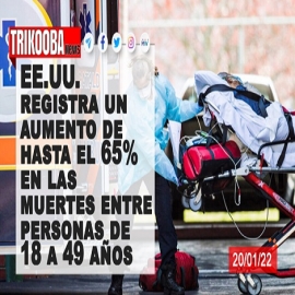 Aumento de hasta el 65% en las muertes entre personas de 18 a 49 años en los EE.UU.