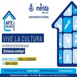 Gran respuesta en redes sociales de transmisiones artísticas del Ayuntamiento de Mérida