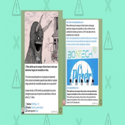 El estudio de Pfizer para la vacuna en niños no determinó el riesgo de miocarditis porque está entre los “raros”
