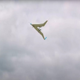 Un revolucionario avión en forma de V despega por primera vez | Vídeo