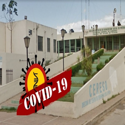 CNDH confirma 13 contagios de Covid-19 en los penales de Yucatán