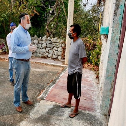 El alcalde Renán Barrera resalta la labor municipal firme y apegada a los protocolos de salud en la atención de la pandemia