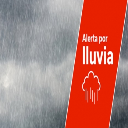 Alertan por las lluvias