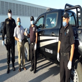 Gobierno del estado entrega 6 nuevas camionetas equipadas a 3 municipios