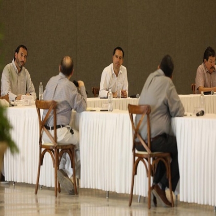 El Gobernador Mauricio Vila Dosal y el Comité de asesoramiento especializado en salud revisa las medidas aplicadas en Yucatán ante el coronavirus Covid-19