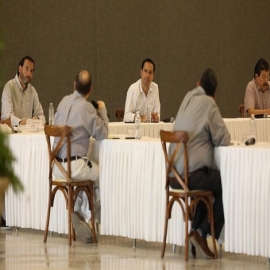 El Gobernador Mauricio Vila Dosal y el Comité de asesoramiento especializado en salud revisa las medidas aplicadas en Yucatán ante el coronavirus Covid-19