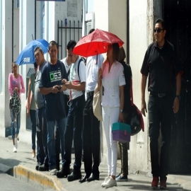 Fuerte calor continuará este martes en Yucatán