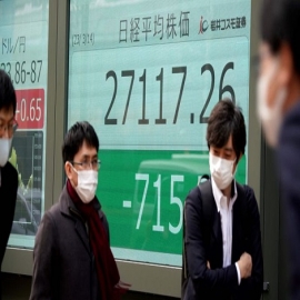 Mercados en Asia registran pérdidas por temores a una crisis bancaria en EE.UU.