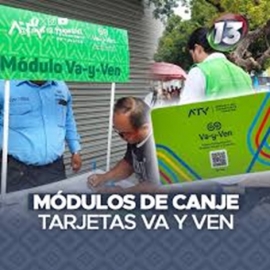 ?? INICIA EL CANJE GRATUITO DE LAS TARJETAS "AZULES" ? POR LAS "VERDES" ?  DEL SISTEMA DE TRANSPORTE "VA Y VEN"