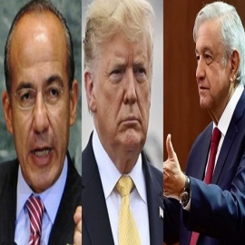 No los quieren juntos; ¡Trump es un peligro para Calderón!