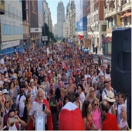 Marcha contra la Agenda 2030 en Madrid: la gente despierta mientras los medios callan