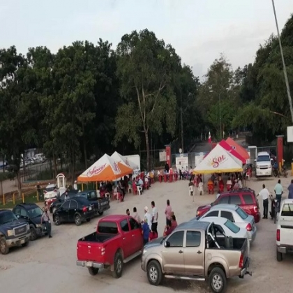 Cumplen productores: bloquean el Ingenio San Rafael de Pucté