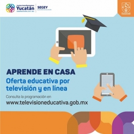 Contenidos digitales listos, para apoyar a estudiantes durante contingencia sanitaria