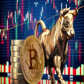 Precio de bitcoin alcanza nuevo tope histórico y ya cotiza en 67.600 dólares