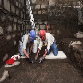 Hallan en México las ruinas del Palacio de Axayácatl y de una casa construida por orden de Cortés