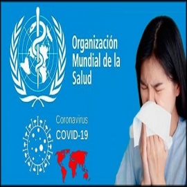 Mensaje de la OMS, (Organización Mundial de la Salud).