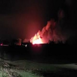 Un incendio masivo destruye una granja comercial de huevos perteneciente a un importante proveedor estadounidense