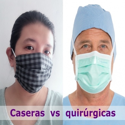Un ensayo aleatorio grupal de máscaras de tela en comparación con máscaras médicas en trabajadores de la salud