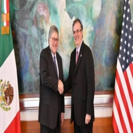 Ebrard manda fuerte mensaje a exfiscal de Trump: México nunca permitirá que se viole su soberanía