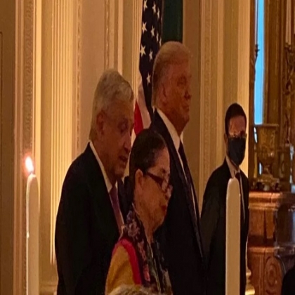 Trump a empresarios mexicanos: AMLO es audaz, el mejor Presidente que han tenido