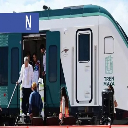 Este viernes Tren Maya pasará por Yucatán con AMLO a bordo para recorrido de supervisión