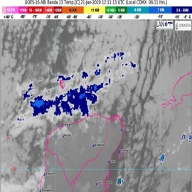 Se viene la "heladez" este martes a Quintana Roo