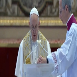 Papa Francisco en Domingo de Pascua: Que Jesús disipe tinieblas de nuestra pobre humanidad