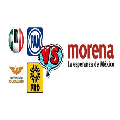 Grupo de priistas piden al tricolor se una al PAN, PRD, y MC para ganarle a MORENA