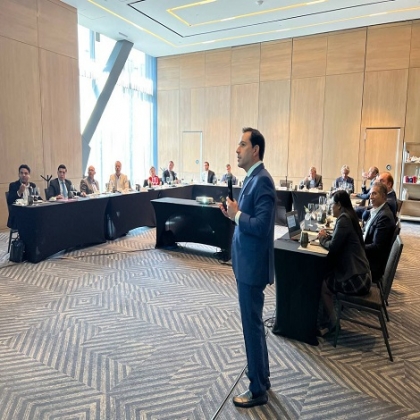 Expone el Gobernador Mauricio Vila Dosal ventajas de invertir en Yucatán ante empresarios inmobiliarios