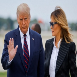 Donald Trump y la primera dama Melania dan positivo por coronavirus