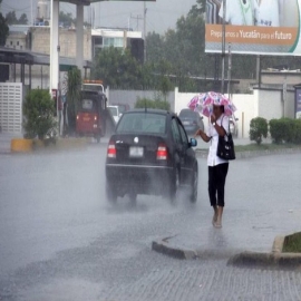 Se esperan lluvias para este lunes en Yucatán