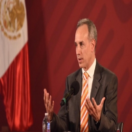 La epidemia de covid-19 está “en su máximo nivel”, dice López-Gatell