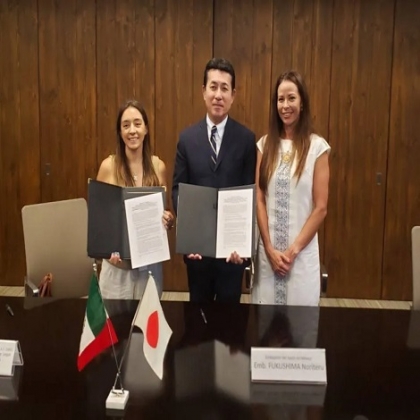 El Gobierno de Japón dona 1.5 millones de pesos al estado de Yucatán para impulsar la reducción de la pobreza en el municipio de Tzucacab