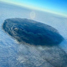 Así luce la gigantesca nube negra tóxica en Ohio, EU